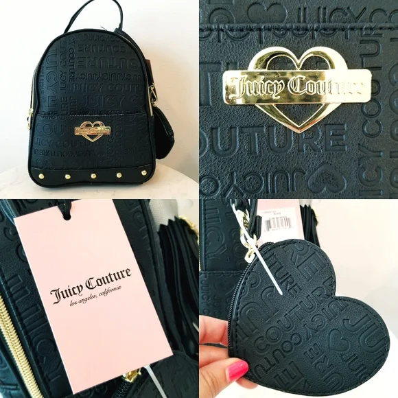 Juicy Couture | Bags | Juicy Couture Black Studded Glam  display picture 1